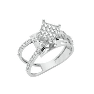 Amelia Round Diamond Ring